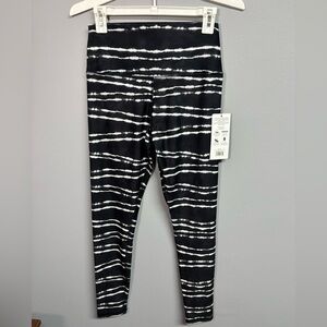 Scorpio Sol Monochrome Striped Leggings